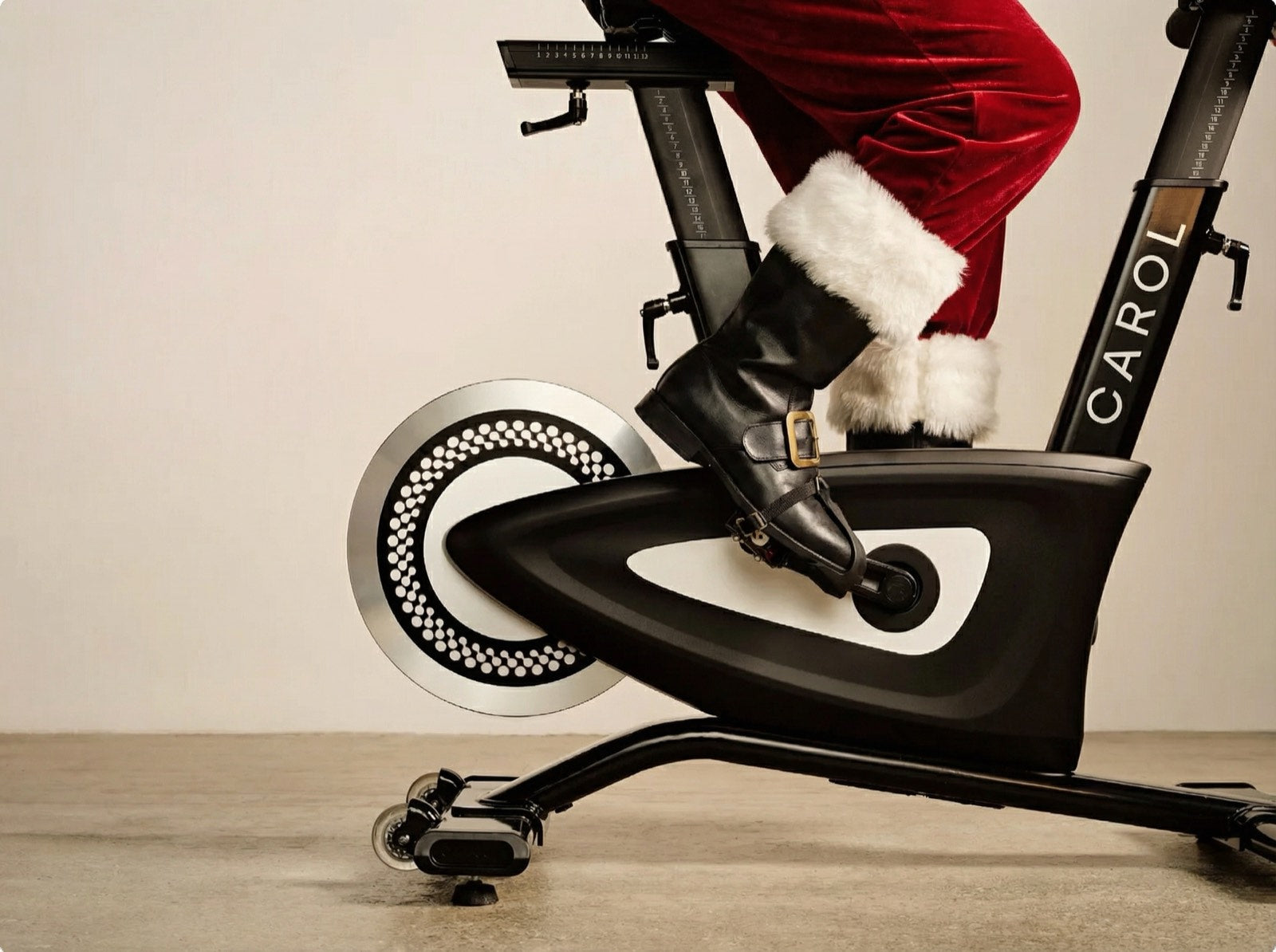 Staying fit, focused, and sleigh-ready with CAROL Bike.